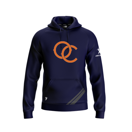 [FOLHSMNV-YXS-LOGO3] Decker Summit Hoodie (Youth XS, Navy, Logo 3)