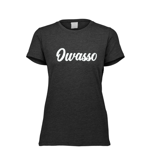 [FTSCUBBK-FAXS-LOGO2] Decker Women's Tri-Blend T-Shirt - Short Sleeve (Female Adult XS, Black, Logo 2)