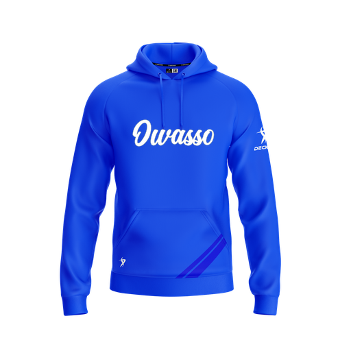 [FOLHSMRY-YXS-LOGO2] Decker Summit Hoodie (Youth XS, Royal, Logo 2)