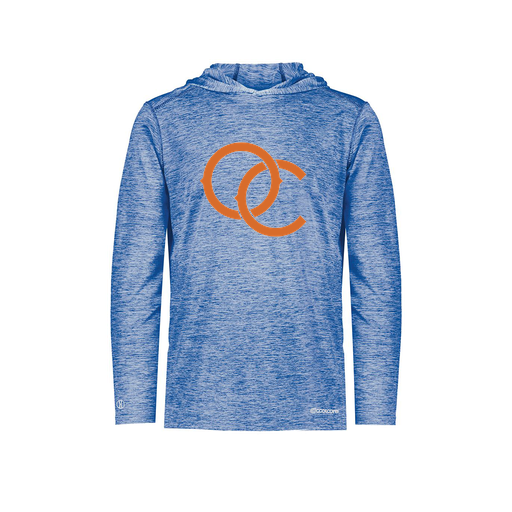 [FOLHCGRY-AS-LOGO3] Decker Men's Charge Hoodie (Adult S, Royal, Logo 3)