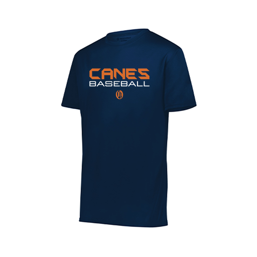 [222819.065.XXS-LOGO1] Youth Movement Dri Fit Shirt (Youth XXS, Navy, Logo 1)